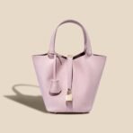 Mini Sac Main Femme Latest New Designer Fashion Drawstring Genuine Leather Sling Crossbody Strap Tote Bucket Bag Purses Handbags - Image 8