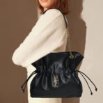 Top Grain Genuine Leather Designer Handbags Women Famous Brands Real logo