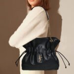 Top Grain Genuine Leather Designer Handbags Women Famous Brands Real logo