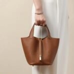 Mini Sac Main Femme Latest New Designer Fashion Drawstring Genuine Leather Sling Crossbody Strap Tote Bucket Bag Purses Handbags